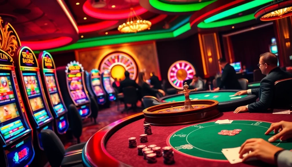 Experience the thrill at samsonbet86 with vibrant casino action featuring roulette, poker, and slot machines.